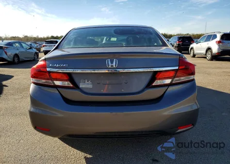 2014 Honda Civic Ex z USA, uszkodzony, nr VIN 2HGFB2F82EH546428